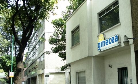 Clínica de abortos CDMX; fachada de las instalaciones de Clínica Ginecea